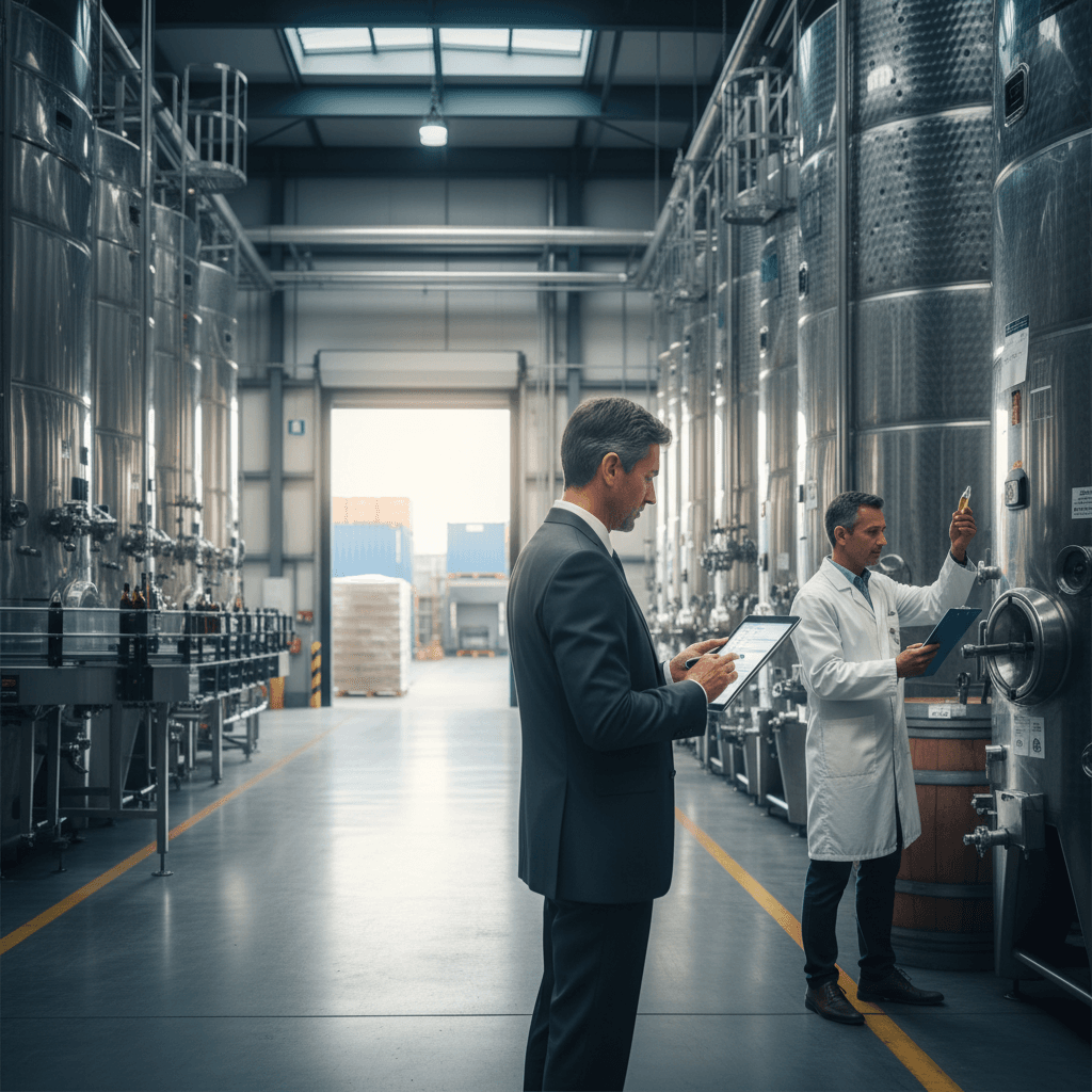 Import bulk wine from spain