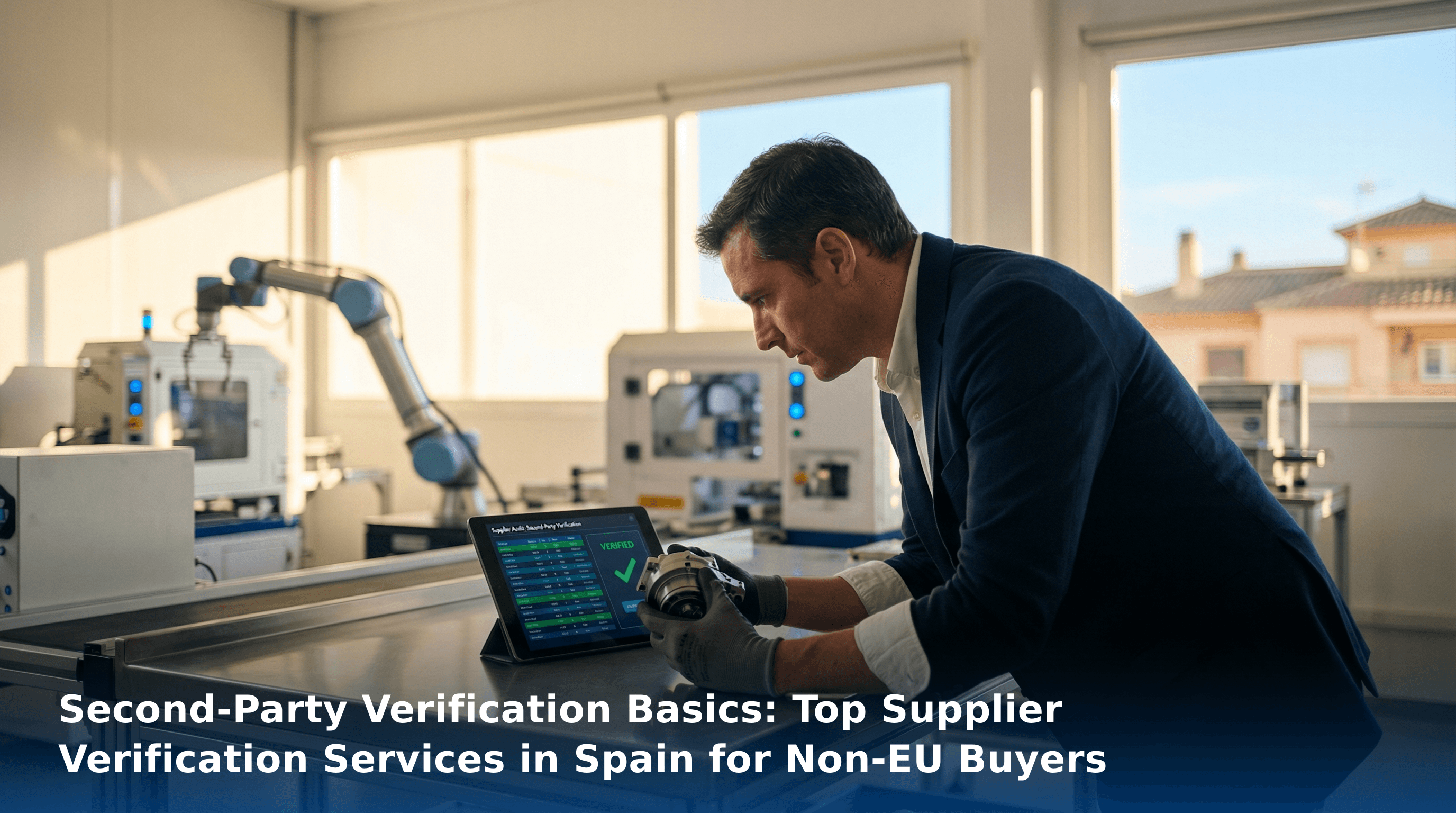 Spanish Suppliers: Second-Party Verification Non-EU Buyers