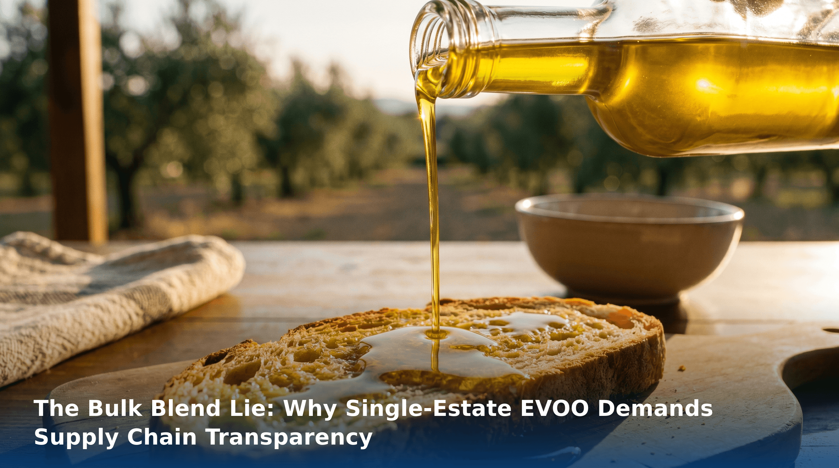 Single-Estate EVOO | Why Bulk Blends Mislead