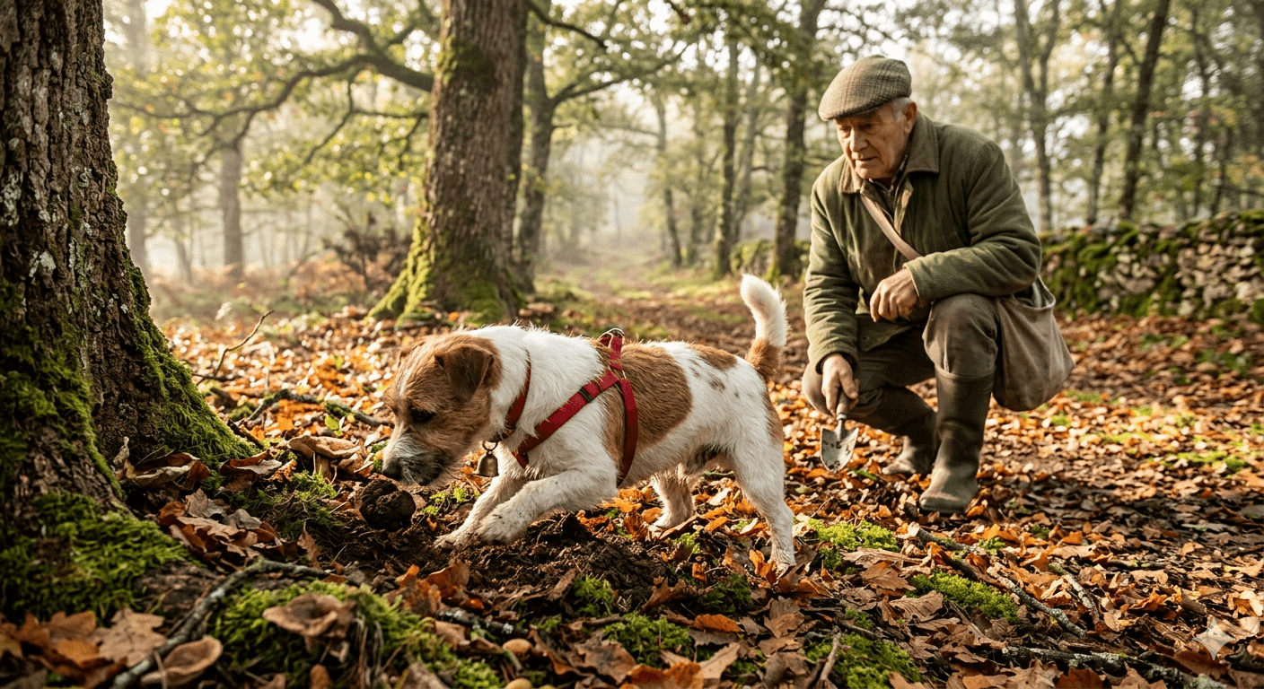 Dogs & Sustainable Truffle Hunting: Guardians of the Black