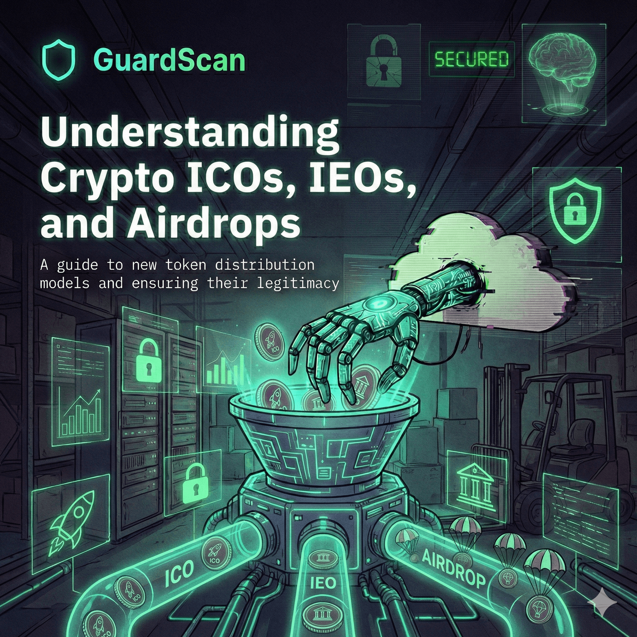 Crypto ICOs, IEOs, Airdrops: The Ultimate Fundraising Guide