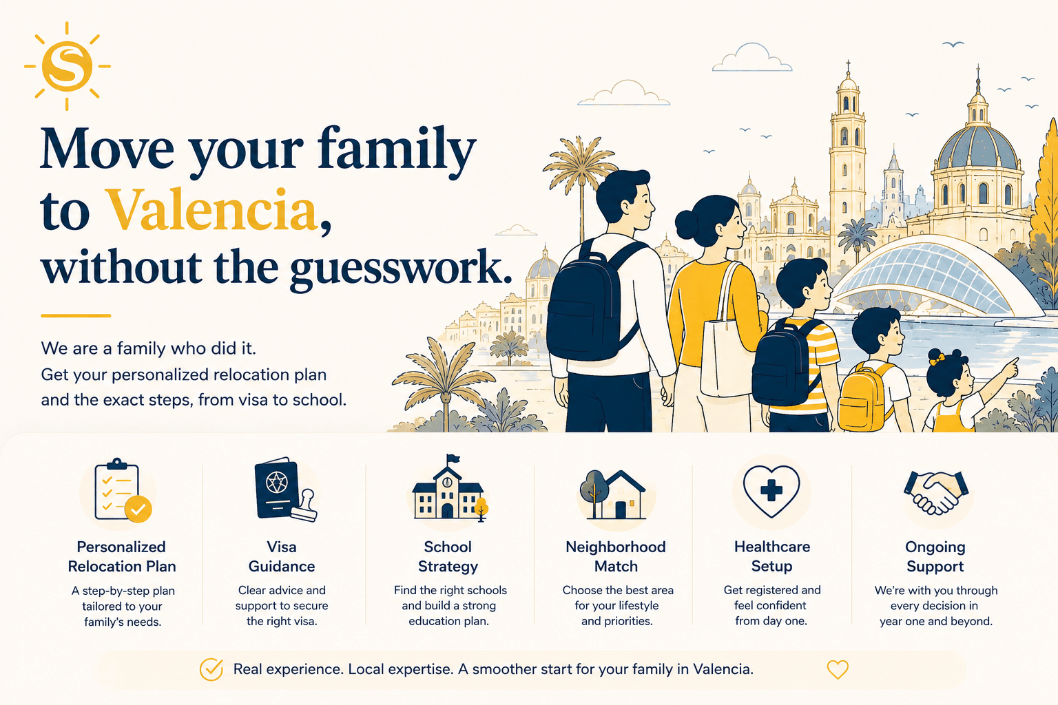 Family planning a move to Valencia with Spainlander