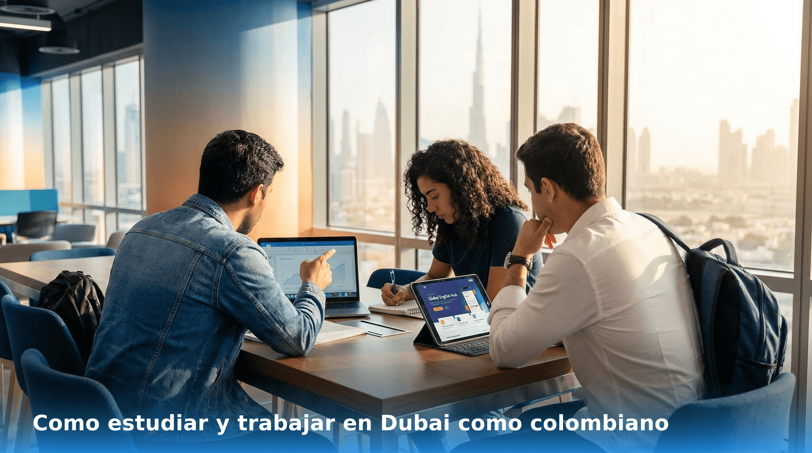 Como estudiar y trabajar en Dubai como colombiano