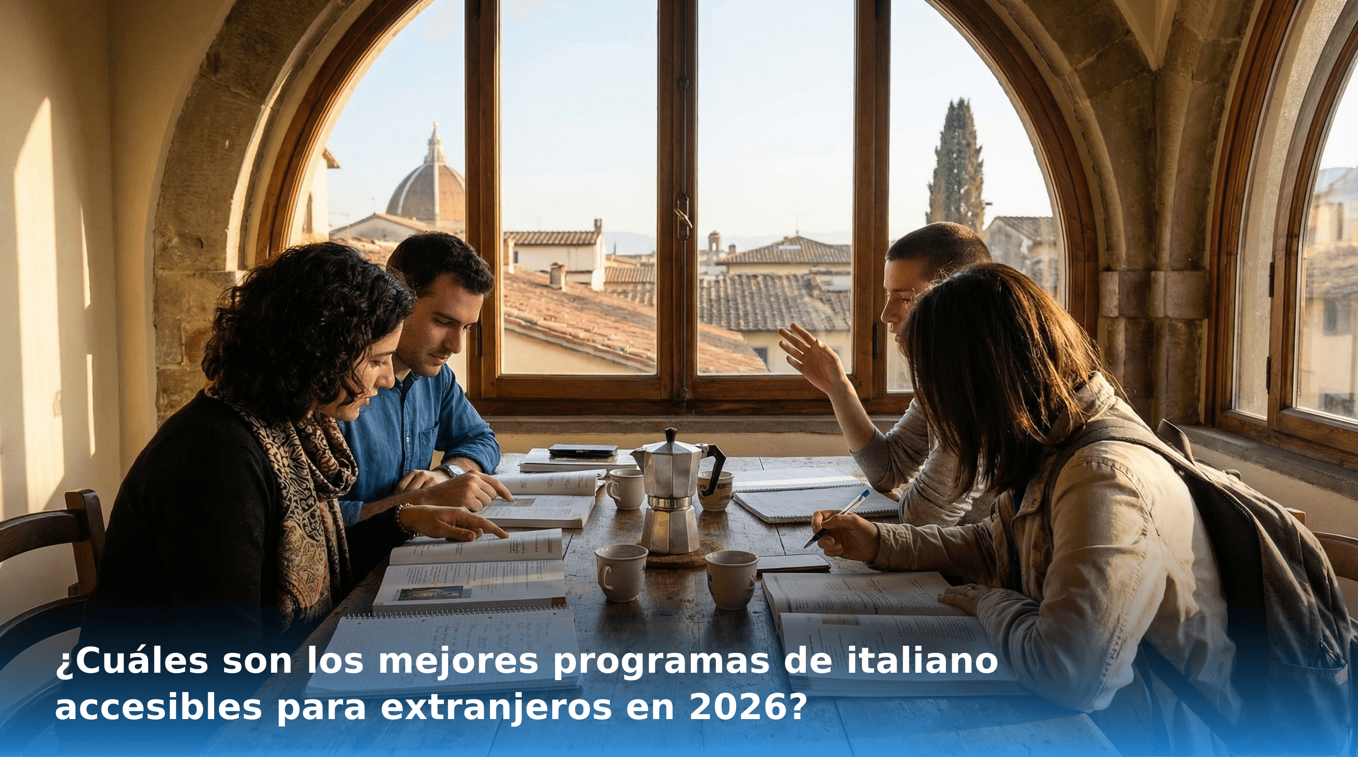 Programas de Italiano Accesibles para Extranjeros 2026