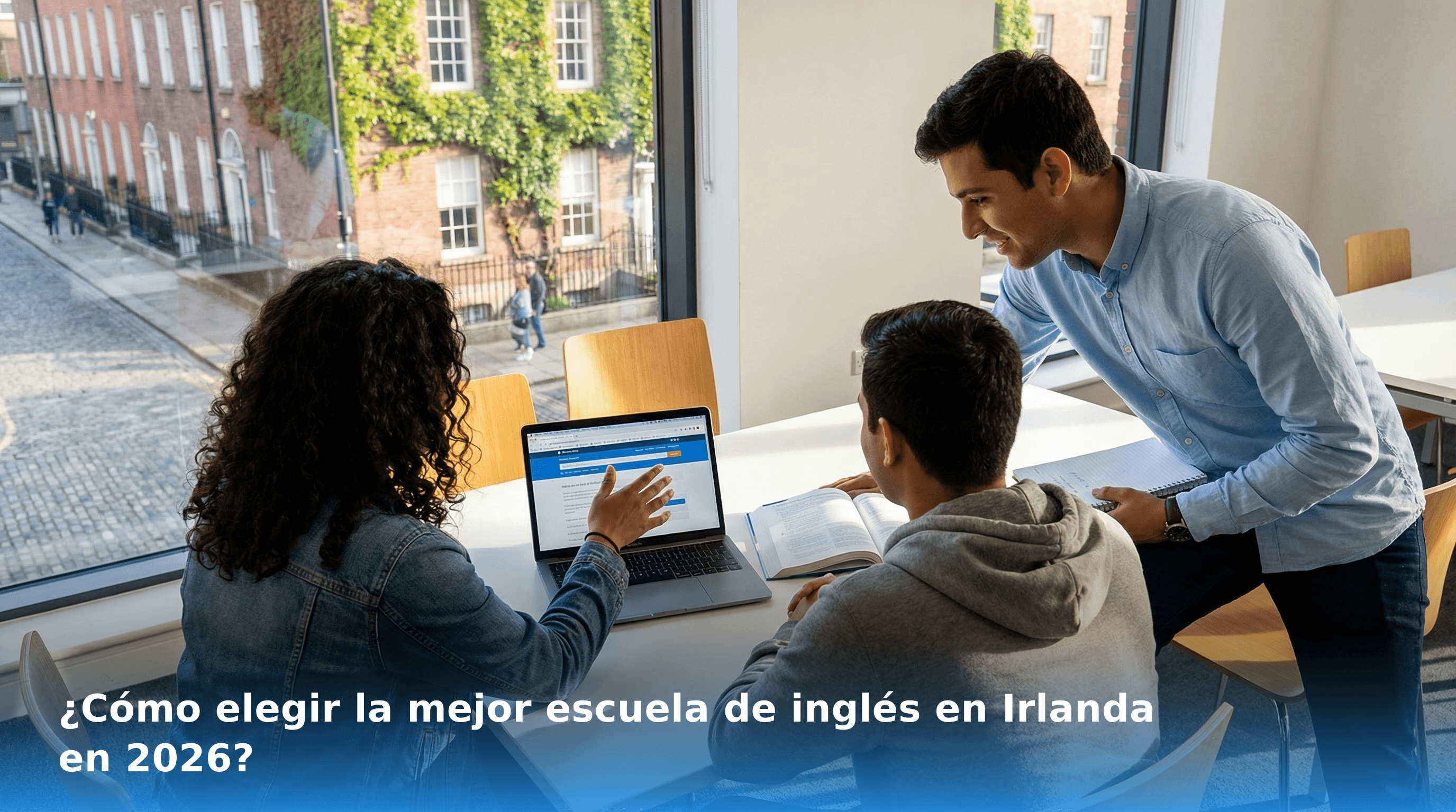 ¿Cómo Elegir la Mejor Escuela de Inglés en Irlanda 2026?