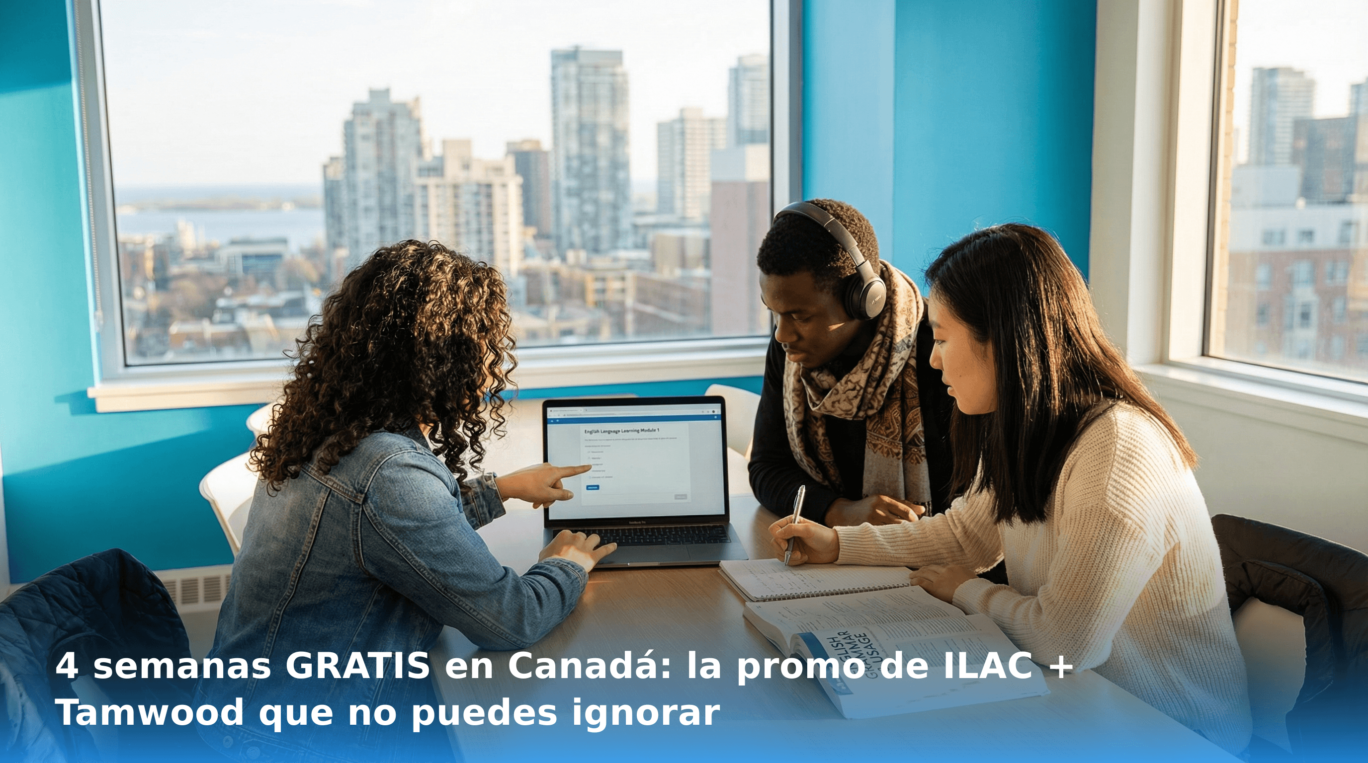 4 Semanas GRATIS en Canadá: Promo ILAC + Tamwood Inglés
