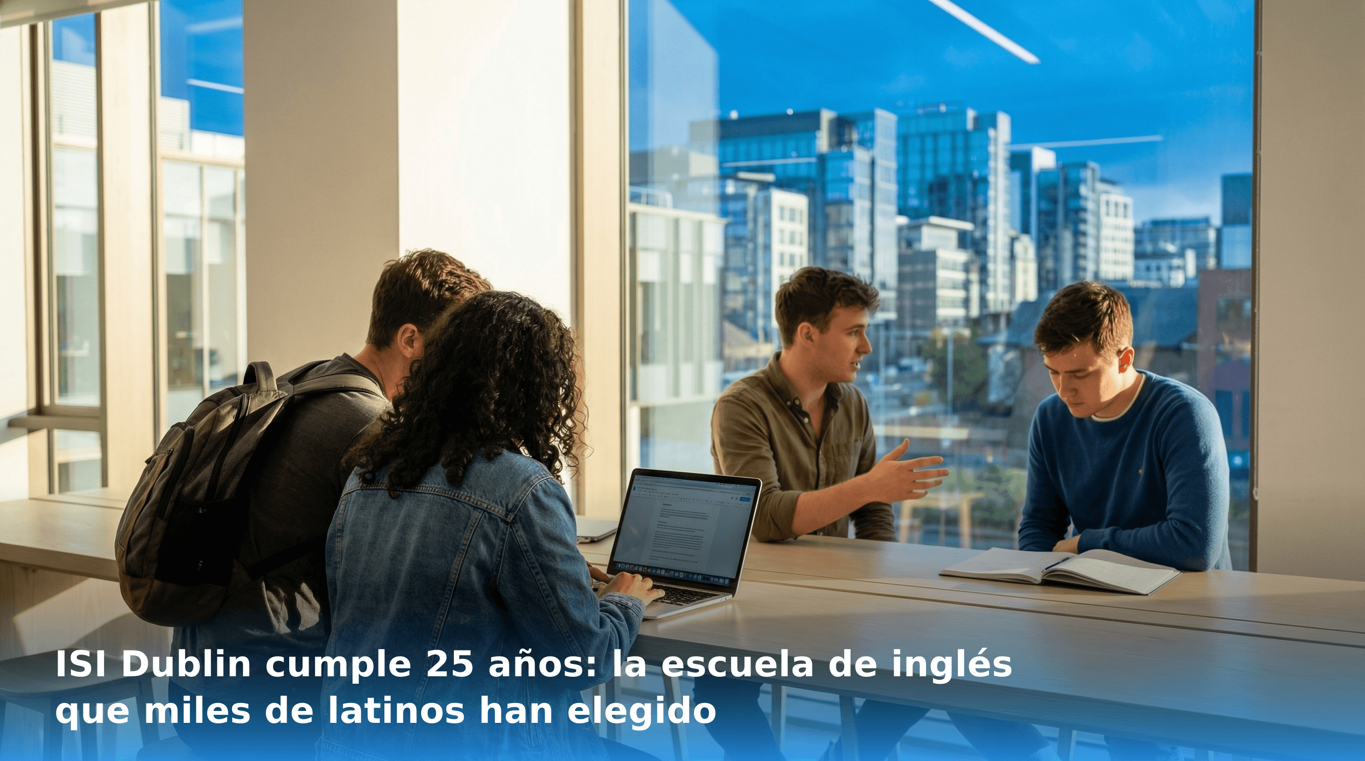ISI Dublin cumple 25 años: la escuela de inglés que miles de latinos han elegido