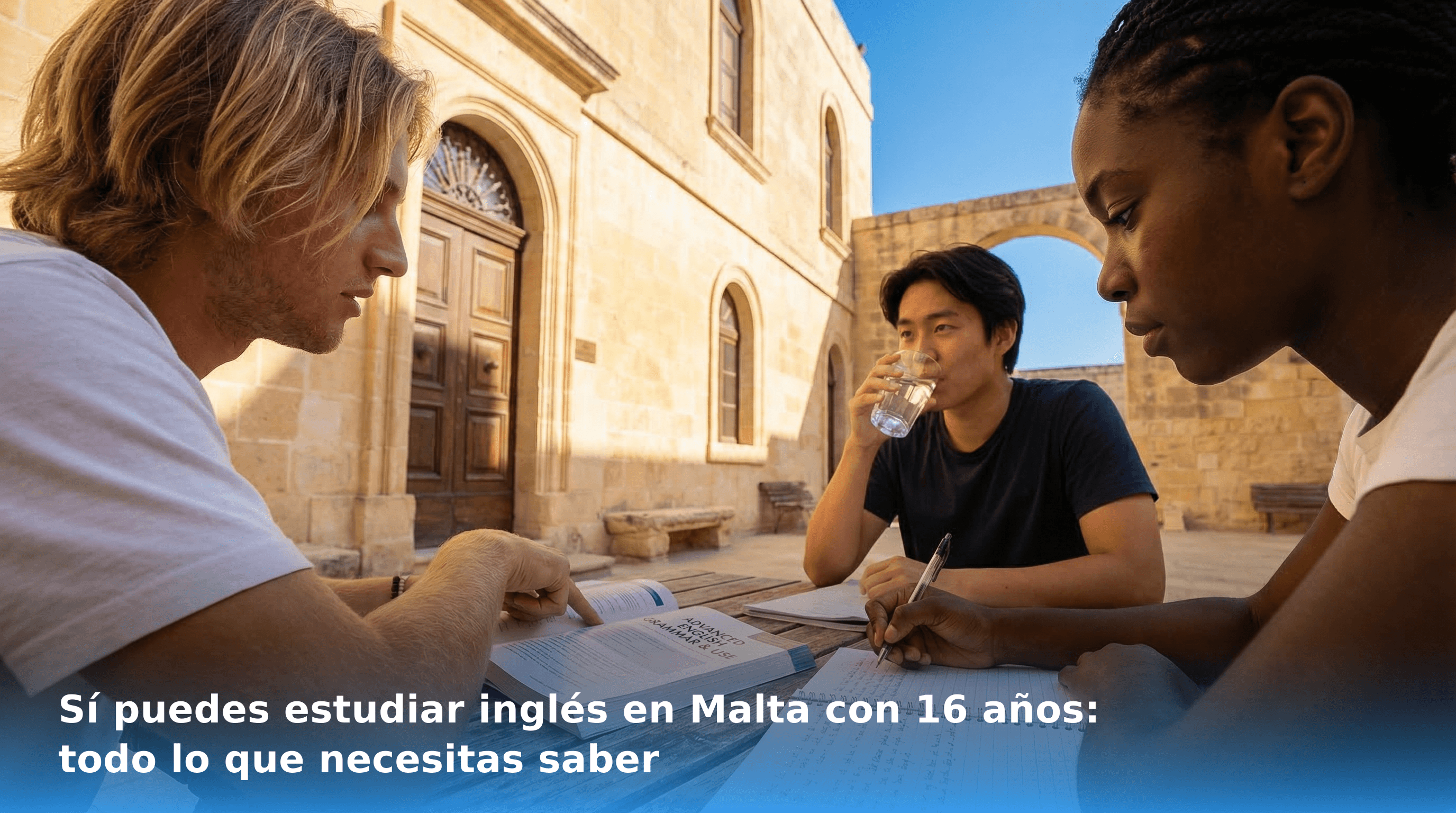 ¿16 Años y Quieres Estudiar Inglés en Malta? ¡Es Posible!