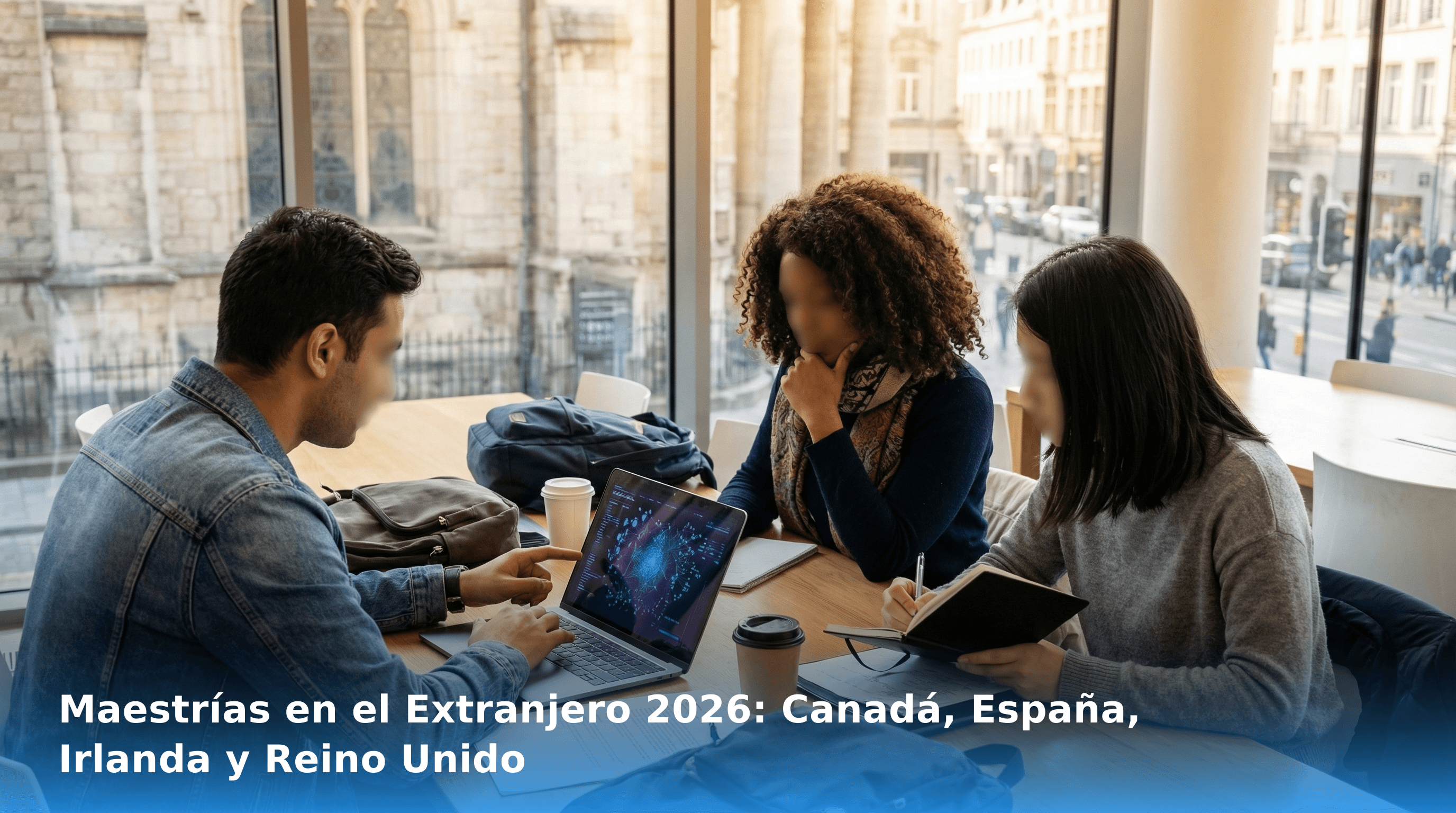 Maestrías en el Extranjero 2026: Canadá, España, Irlanda y Reino Unido