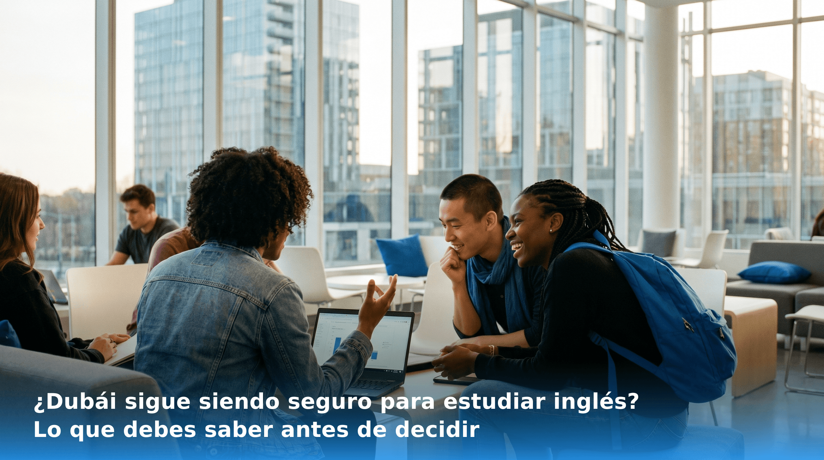 ¿Dubái sigue siendo seguro para estudiar inglés? Lo que debes saber antes de decidir