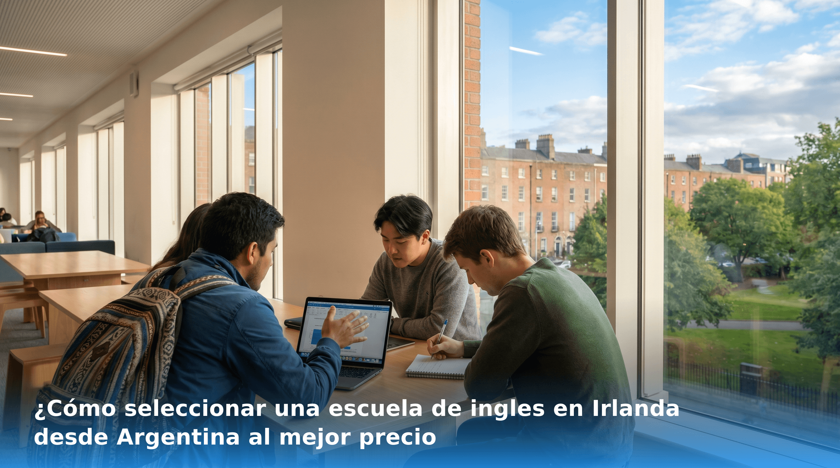 ¿Cómo seleccionar una escuela de ingles en Irlanda desde Argentina al mejor precio