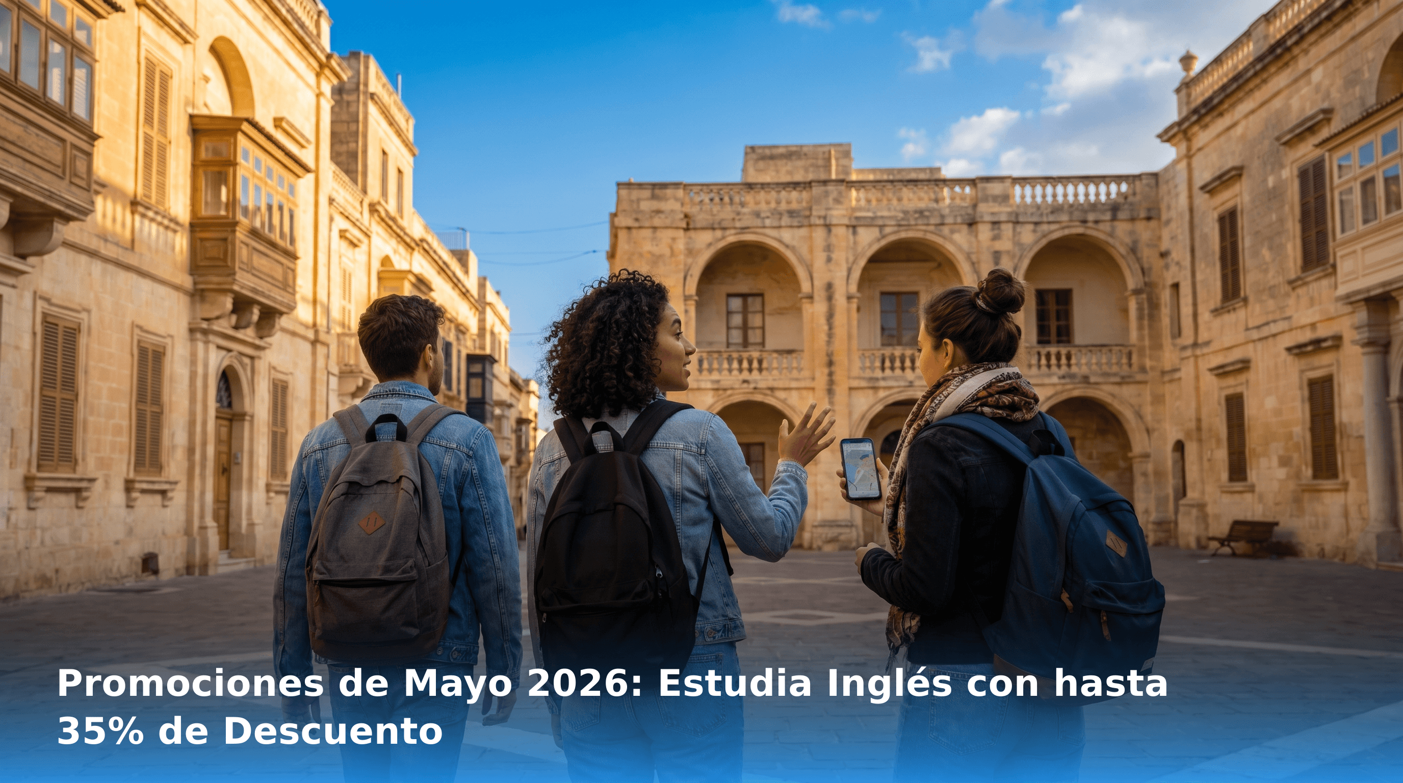 Promociones de Mayo 2026: Estudia Inglés con hasta 35% de Descuento