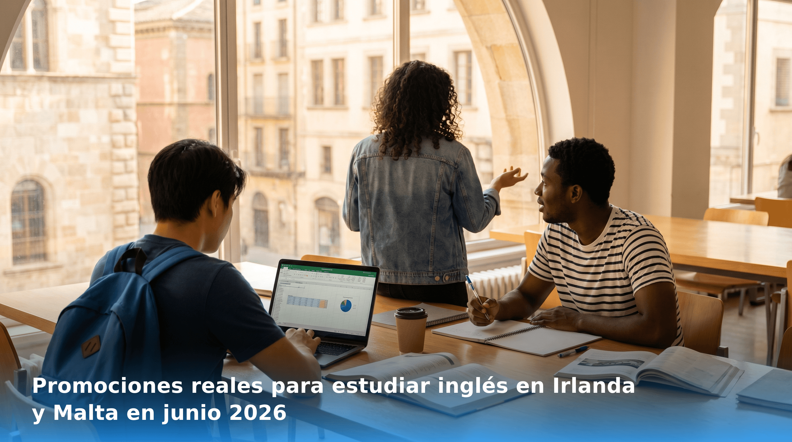 Promociones reales para estudiar inglés en Irlanda y Malta en junio 2026