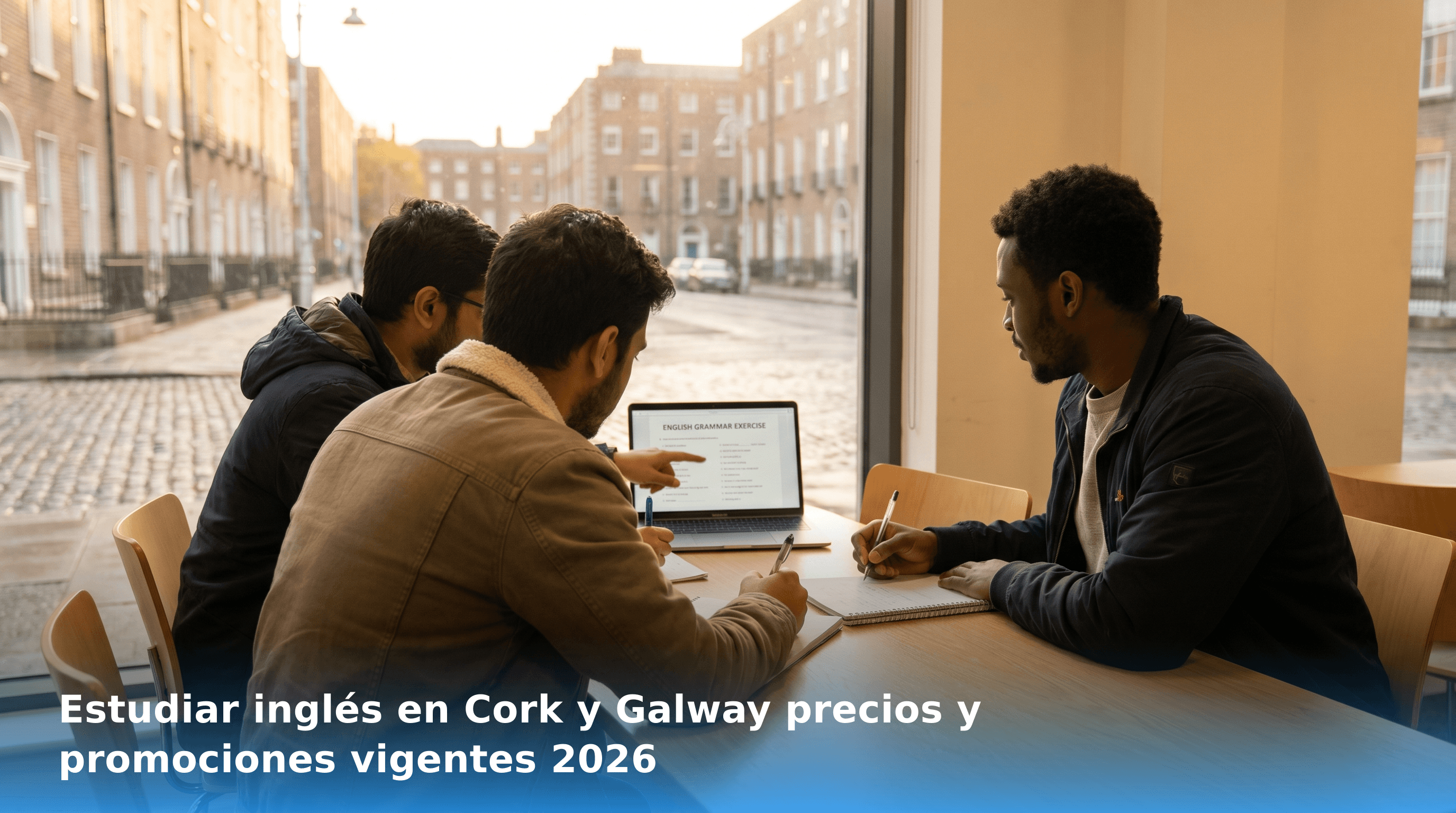 Estudiar inglés en Cork y Galway precios y promociones vigentes 2026